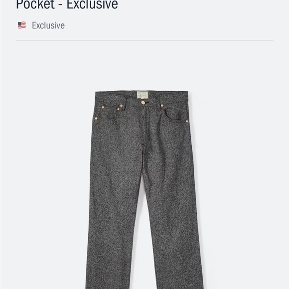 Wythe NY Japanese Jaspe Selvege Five Pocket - Huckberry Exclusive - Picture 3 of 9